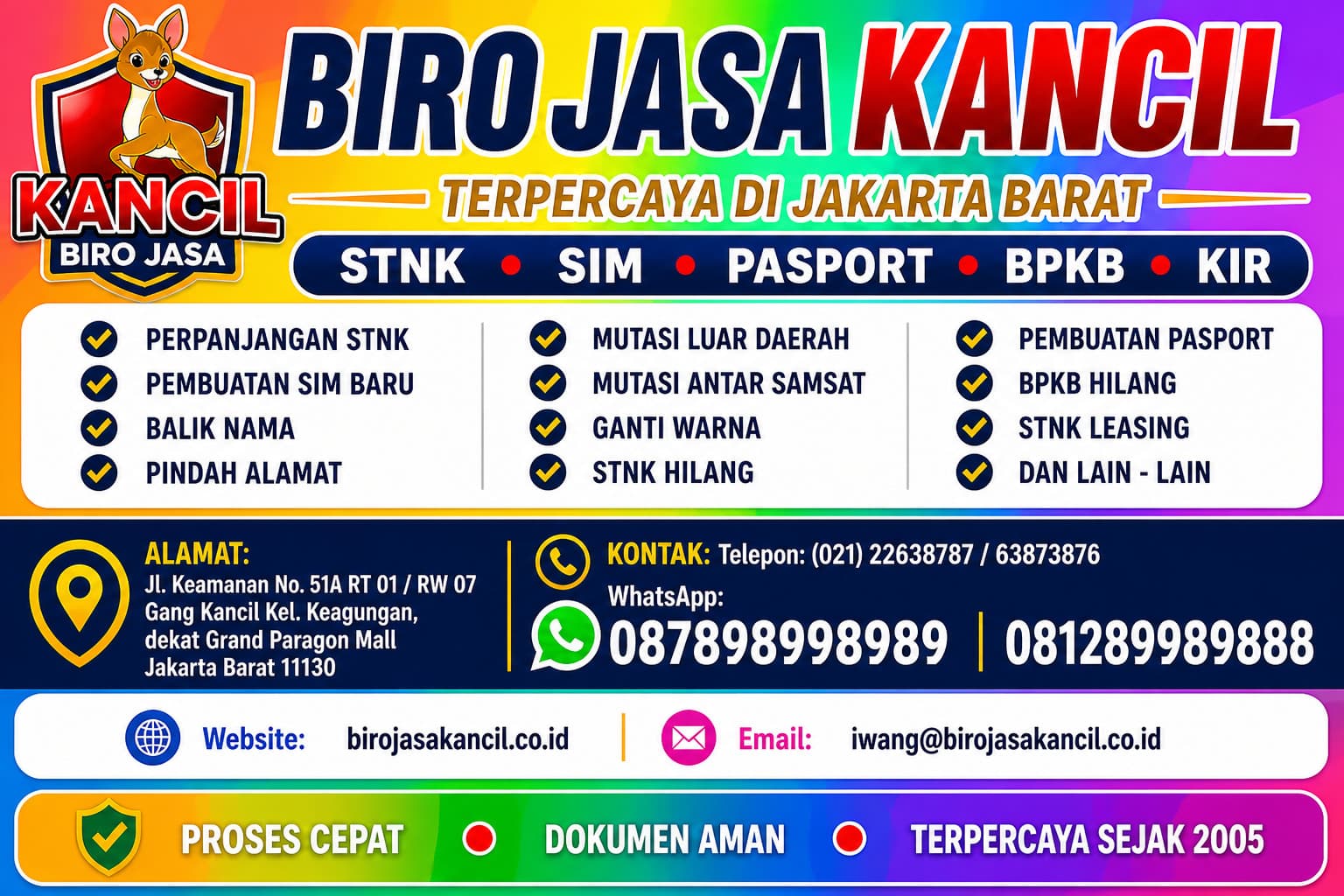 BIROJASA KANCIL 99