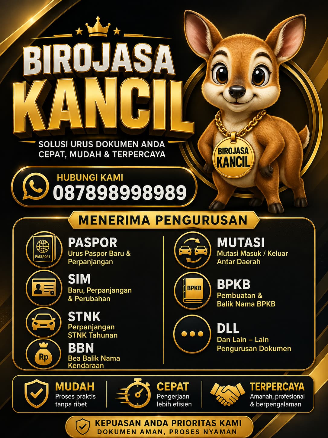 BIROJASA KANCIL PREMIUM