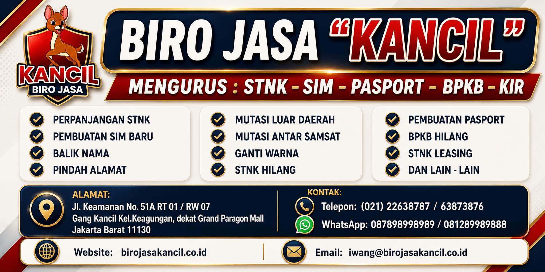BIROJASA KANCIL PREMIUM