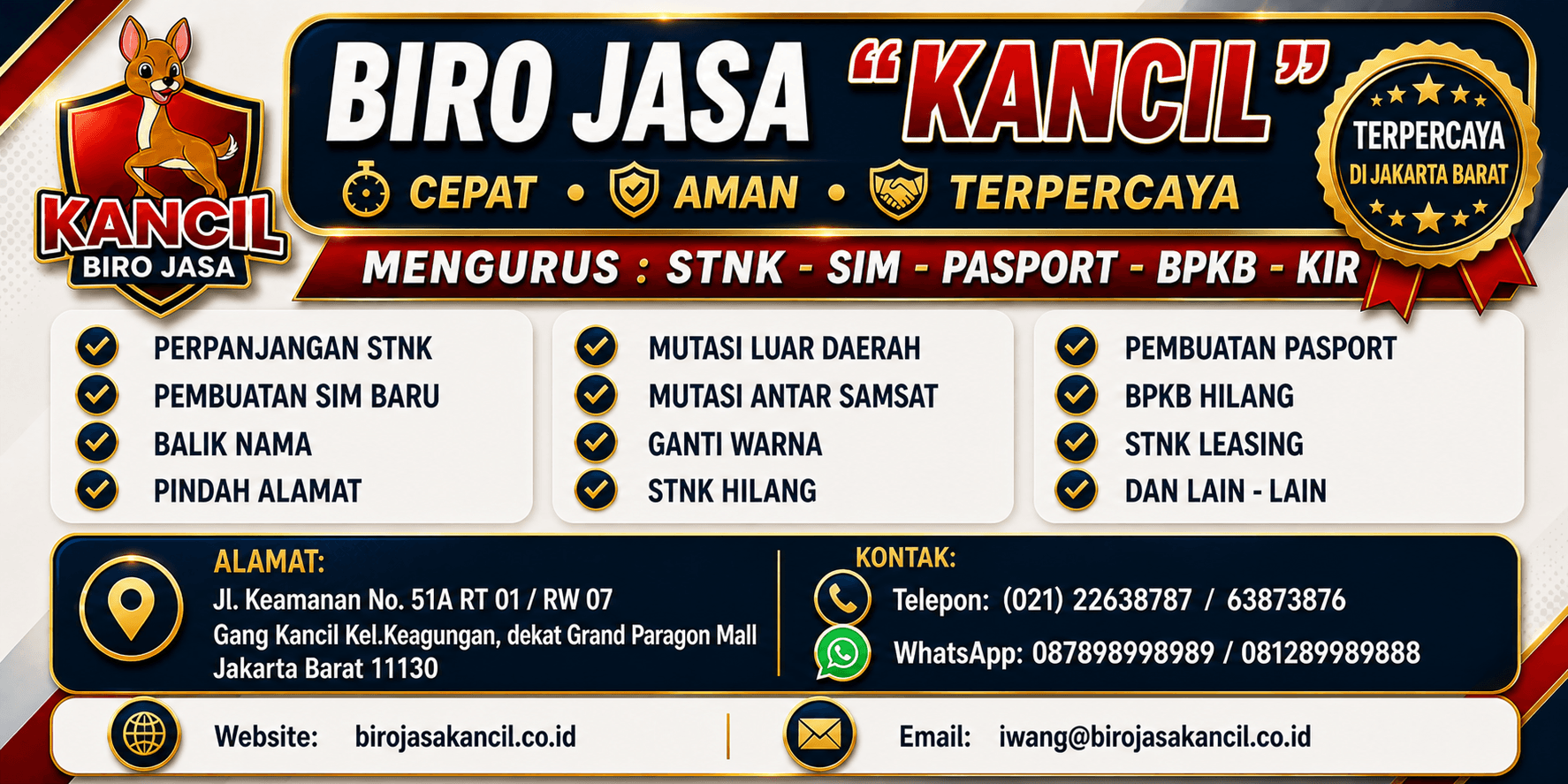 BIROJASA KANCIL TERPERCAYA