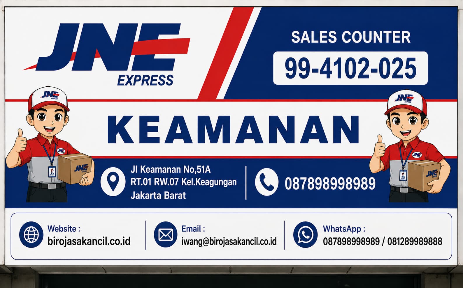 JNE KEAMANAN BEST