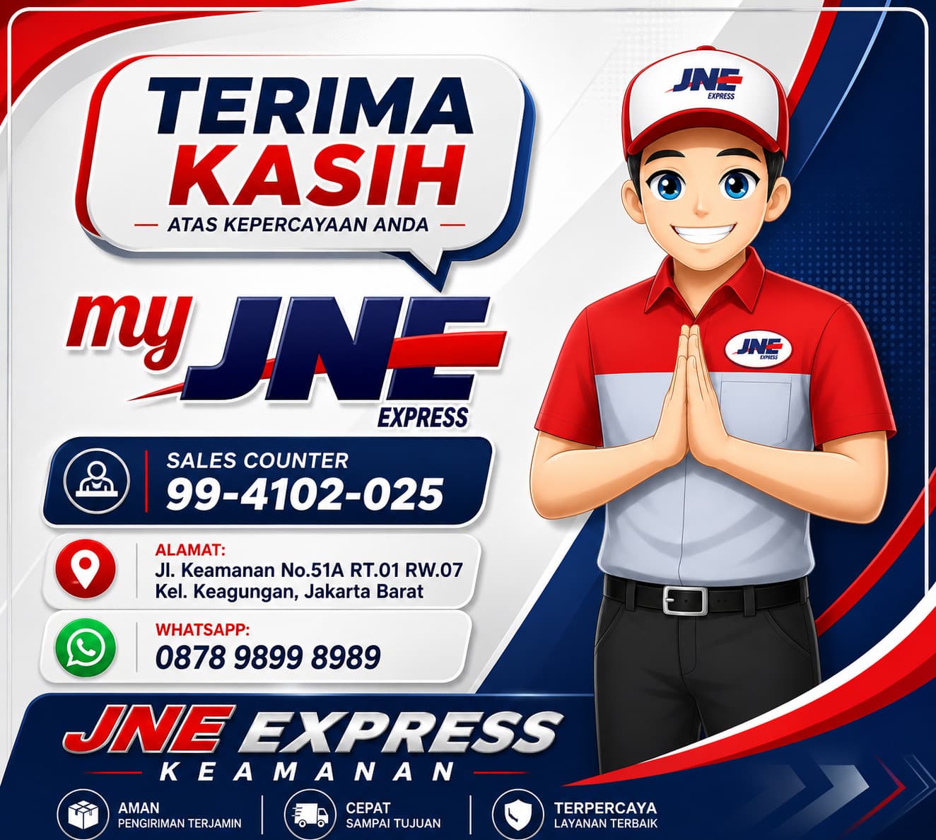 JNE TERIMA KASIH 1
