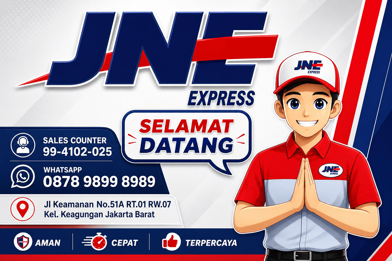 JNE TERIMA KASIH 1