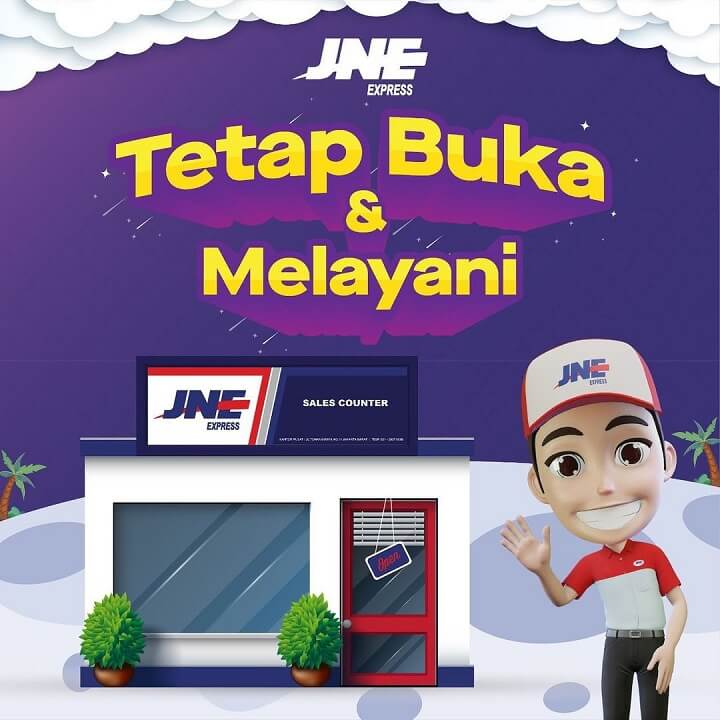 JNE TETAP BUKA